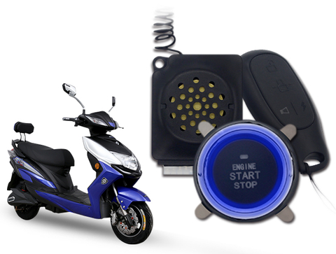 Botón de motor sin llave Sistema de entrada sin llave para scooter eléctrico /ciclomotor /motocicleta TK40