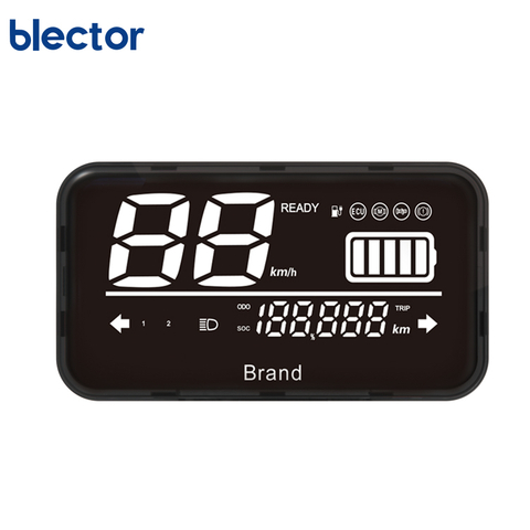 NFC Potencia de encendido/apagado LED Digital Scooter Display RJ604B