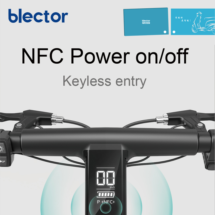 NFC power on/off scooter digital LED display YT01