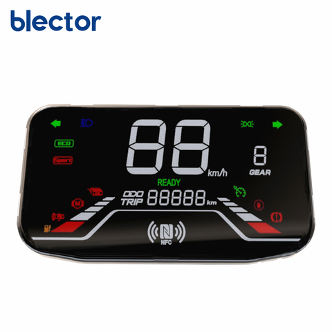 NFC Power On/Off LED Digital Scooter Display 605